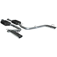 Flowmaster Cat-Back Exhaust System American Thunder 2-1/2” With 3” Stainless Steel Tips Cobra Mustang 1999-2004