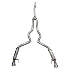 MagnaFlow Cat-Back Exhaust Kit Competition Series 2-1/2" Stainless Steel Without Active Exhaust Mustang EcoBoost 2015-2023