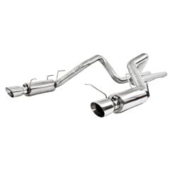 MBRP Cat-Back Exhaust System Race Pro Series 3" With 4-1/2" Polished Tips GT500 Mustang 2011-2012