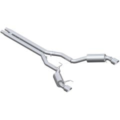 MBRP Cat-Back Exhaust System Race 3" Stainless Steel XP Series Fastback Mustang GT 2015-2017