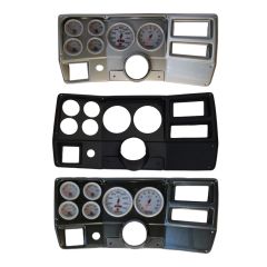 Classic Dash 6-Gauge Kit With 5" And 2-5/8" AutoMeter Ultra-Lite II Electric Gauges For A/C GMC Truck/Chevrolet C10 1984-1987
