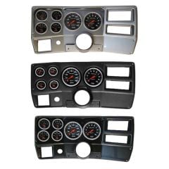 Classic Dash 6-Gauge Kit With 5" And 2-5/8" AutoMeter Sport Comp Mechanical Gauges Without A/C GMC Truck/Chevrolet C10 1984-1987