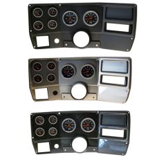 Classic Dash 6-Gauge Kit With 3-3/8" And 2-1/16" AutoMeter Sport Comp Mechanical Gauges Without A/C GMC Truck/Chevrolet C10 1984-1987