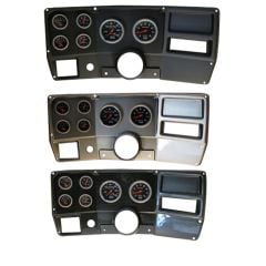 Classic Dash 6-Gauge Kit With 3-3/8" And 2-1/16" AutoMeter Sport Comp Electric Gauges Without A/C GMC Truck/Chevrolet C10 1984-1987