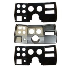 Classic Dash 6-Gauge Kit With 3-3/8" And 2-1/16" AutoMeter GT Electric Gauges Without A/C GMC Truck/Chevrolet C10 1984-1987