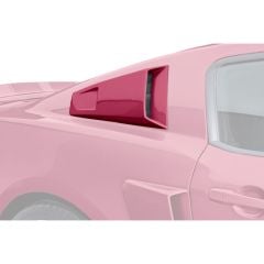Cervini Quarter Window Scoop C-Series Ruby Red Pair Mustang 2010-2014