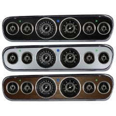 Classic Instruments 6-Gauge Set Mustang V8 Speedster Series With Scott Drake Instrument Bezel 1965-1966