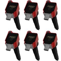 MSD Coil Pack Red Set 2.7L EcoBoost F-150 2015-2017