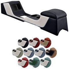 TMI Center Console Deluxe Full-Length Two-Tone With Chrome Trim Without Factory Air-Conditioning Convertible Mustang 1965-1966