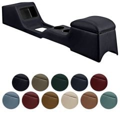 TMI Center Console Full Length Standard Single Color With Factory A/C Convertible Mustang 1967-1968