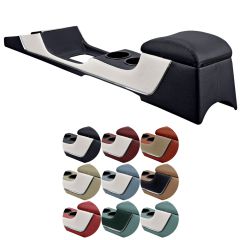 TMI Center Console Deluxe Full-Length Two-Tone With Chrome Trim For Air-Conditioning Convertible Mustang 1965-1966