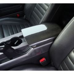 Trufiber Center Console Arm Rest Pad Cover LG38 Carbon Fiber Mustang 2005-2009