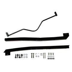 CJ Classics Chassis Stiffening Kit With Curved Monte Carlo Bar Black Premium Quality Convertible Mustang 1965-1966