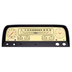 Classic Instruments Gauge Cluster Tan With LED Backlighting Chevrolet C10 1964-1966