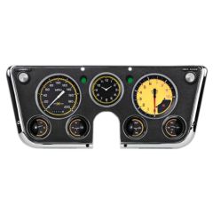 Classic Instruments Gauge Set Auto Cross Yellow Chevrolet C10 1967-1972