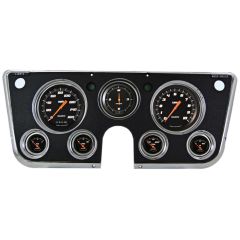 Classic Instruments Gauge Velocity Series Black Set Chevrolet C10 1967-1972