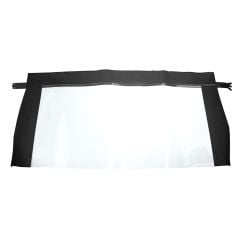 KEE Auto Top Convertible Top Plastic Window Cloth Black Mustang 1969-1970