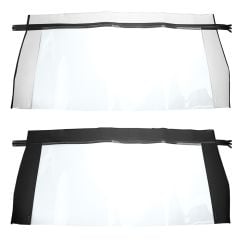 KEE Auto Top Convertible Top Window Plastic Mustang 1971-1973