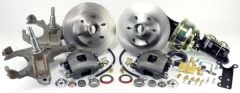 Master Power Front Disc Brake Conversion Kit 6-Lug Legend Series For 2" Drop Chevrolet C10 1963-1970