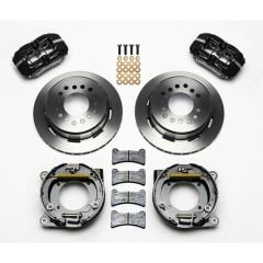 Wilwood Rear Brake Kit DynaPro With Parking Brake/Black Calipers Chevrolet C10 1963-1987