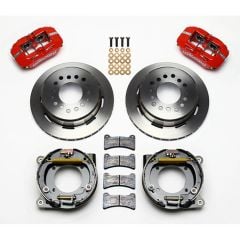 Wilwood Rear Brake Kit DynaPro With Parking Brake/Red Calipers Chevrolet C10 1963-1987