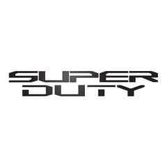 Grille Lettering Insert Black 'Super Duty' Set F-250/F-350 2017-2019