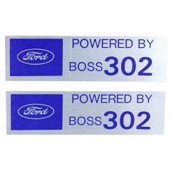 Powered By Boss Mustang 302 Decals