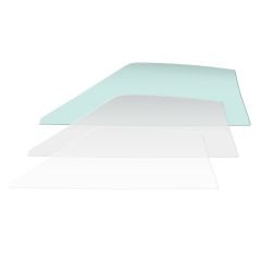 Door Glass Glue-In Passenger Side Fastback 1969 Mustang