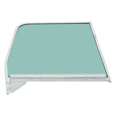 Door Glass Clear With Chrome Metal Frame Driver Side Chevrolet C10 1960-1963