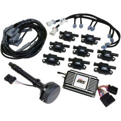 Holley Direct Ignition System Kit MSD Black For Small And Big Block V8 Chevy Engine