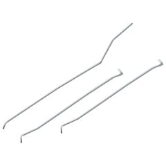 Door Lock Rod Passenger Side Set Mustang 1971-1973