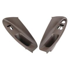 Door Panel Cup Dark Parchment With Power Pair Coupe Mustang 1999-2004