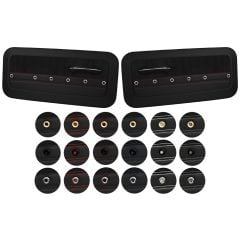 TMI Door Panel Sport XR Black Pair Chevrolet C10 1964-1966