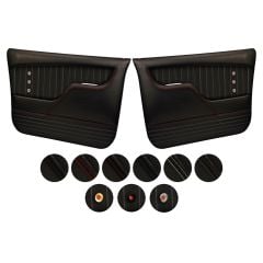 TMI Door Panel Sport XR Black Pair Chevrolet C10 1967-1972