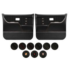 TMI Door Panel Sport XR Black Pair Chevrolet C10 1973-1980