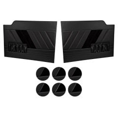 TMI Door Panel Sport R Black Pair F-100 1956