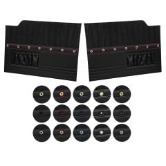 TMI Door Panel Sport XR Black Pair F-100 1956