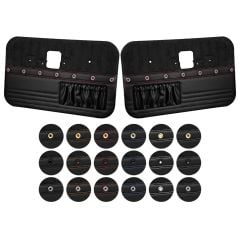 TMI Door Panel Sport XR Black Pair F-100 1968-1972