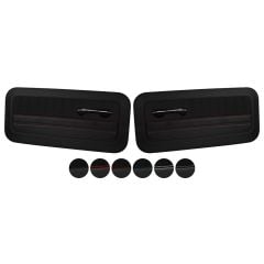 TMI Door Panel Sport Black Pair Chevrolet C10 1964-1966