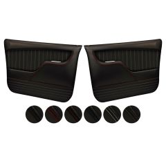 TMI Door Panel Sport Black Pair Chevrolet C10 1967-1972