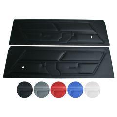 TMI Door Panel Carbon Fiber Style Vinyl Pair 1970 Mustang