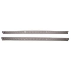 Door Sill Scuff Plate Mustang 85-89 Correct Sand Beige Pair 1979-1993