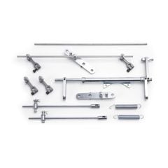 Edelbrock 94 Carburetor Throttle Linkage Kit Straight For Small Block Chevy X1 Manifold