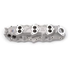 Edelbrock Intake Manifold Triple Deuce Satin Flathead V8 F-100 1949-1953