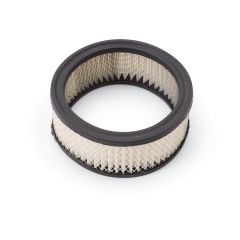 Edelbrock Replacement Paper Air Filter for Elite Series 6-3/8" Round Air Cleaners