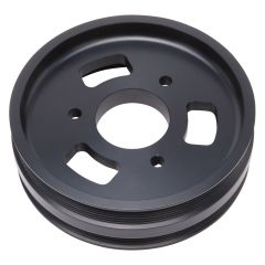 Edelbrock Crankshaft Drive Pulley Adapter with GM Gen V Camaro/Truck Front Belt Offset
