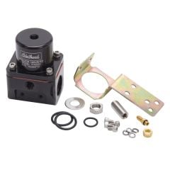 Edelbrock Carbureted Adjustable Bypass Fuel Pressure Regulator Black