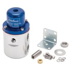 Edelbrock Fuel Pressure Regulator Carbureted Adjustable Non-Bypass 160 GPH Blue