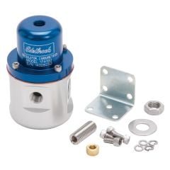 Edelbrock Carbureted Adjustable Bypass Fuel Pressure Regulator Blue 160 GPH