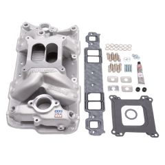 Edelbrock MANIFOLD INSTALL KIT PERF RPM AIR GAP SBC 1957-86 NATURAL FINISH